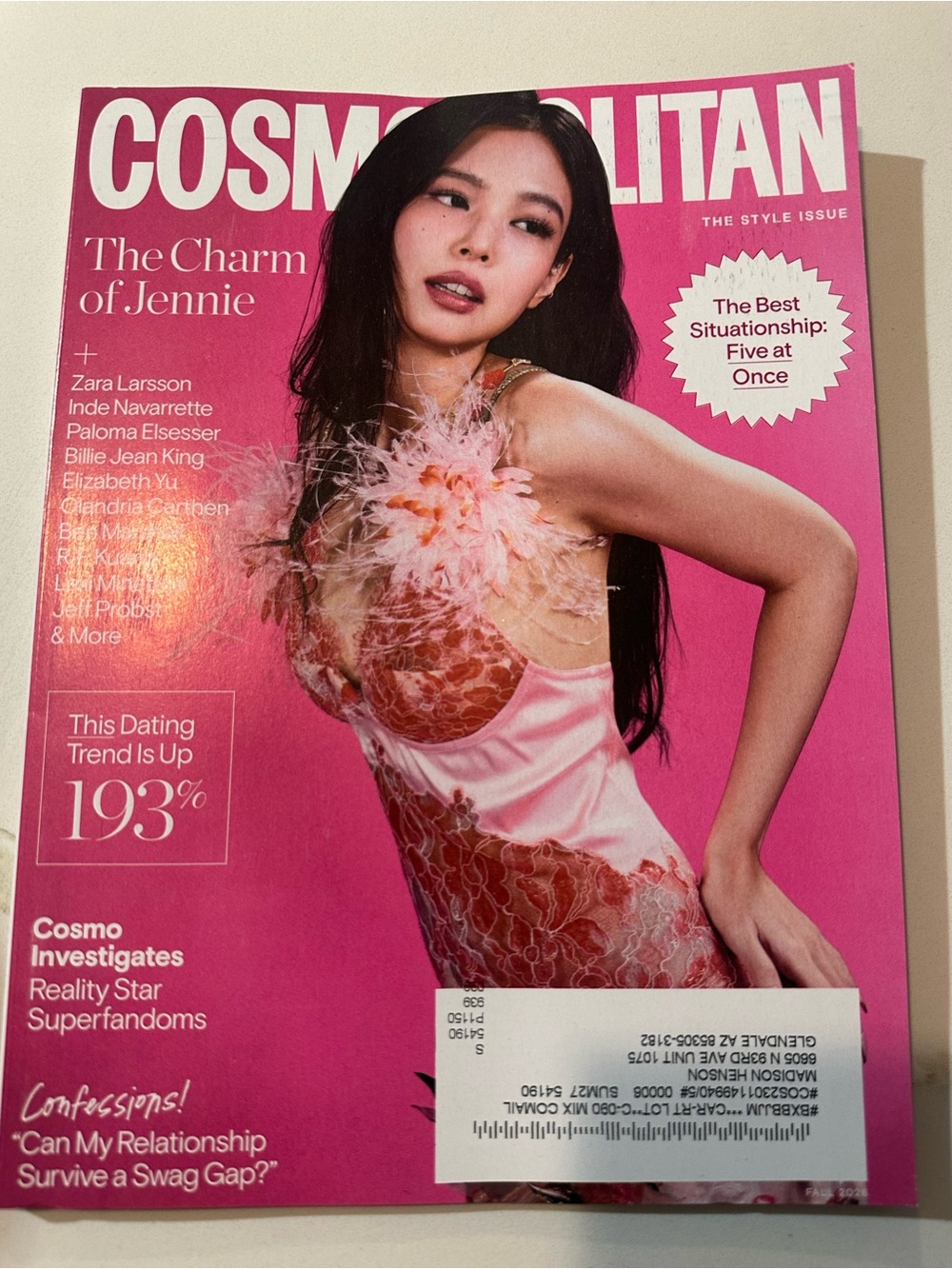 Cosmopolitan The Charm of Jennie Magazine
